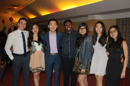 The incoming Executive Board of AIESEC Warwick 17.18, including the Entity President for 16.17, Timothy Yeo (3rd from left)