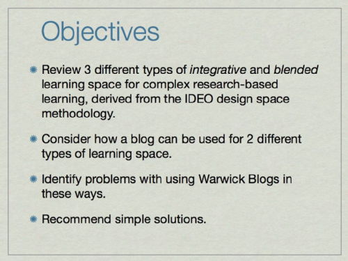 Blogs slide 1