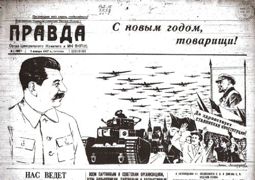 Pravda 1 January 1937