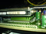 Processor under harddisk