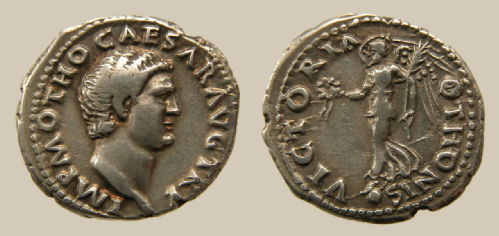denarius of otho from rome RIC 17