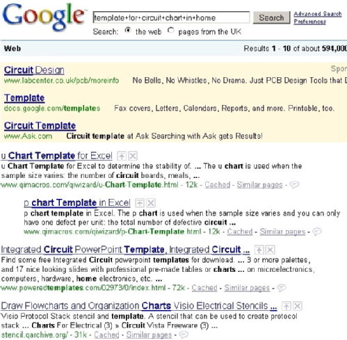 Bad search term defeats Google