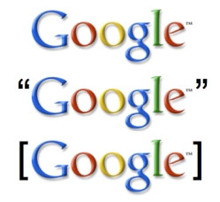 Google matching; broad, phrase & exact matching