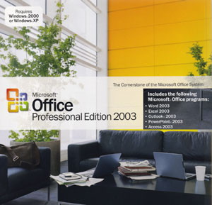Office 2003 Pro with BCM