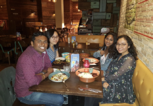 Dinner with Warwick Singapore Scholars!