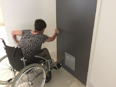 accessing toilets