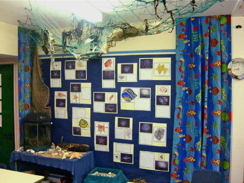 Ashmead School, seaside display