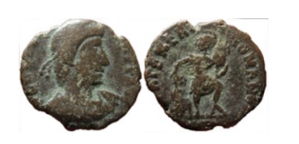 late roman coin