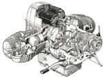 BMW R Series Boxer engine