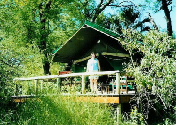 Luxury Okavango camping